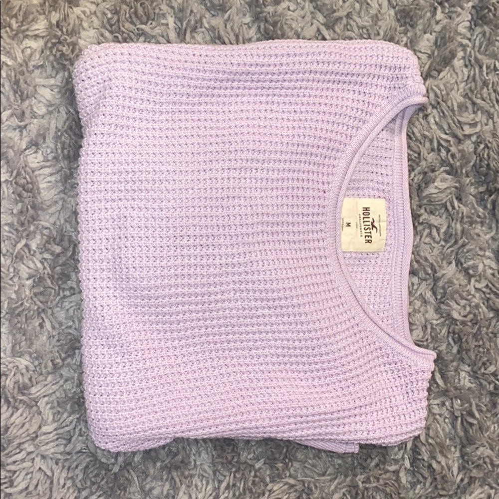 Hollister Lavender Knitted Women’s Sweater